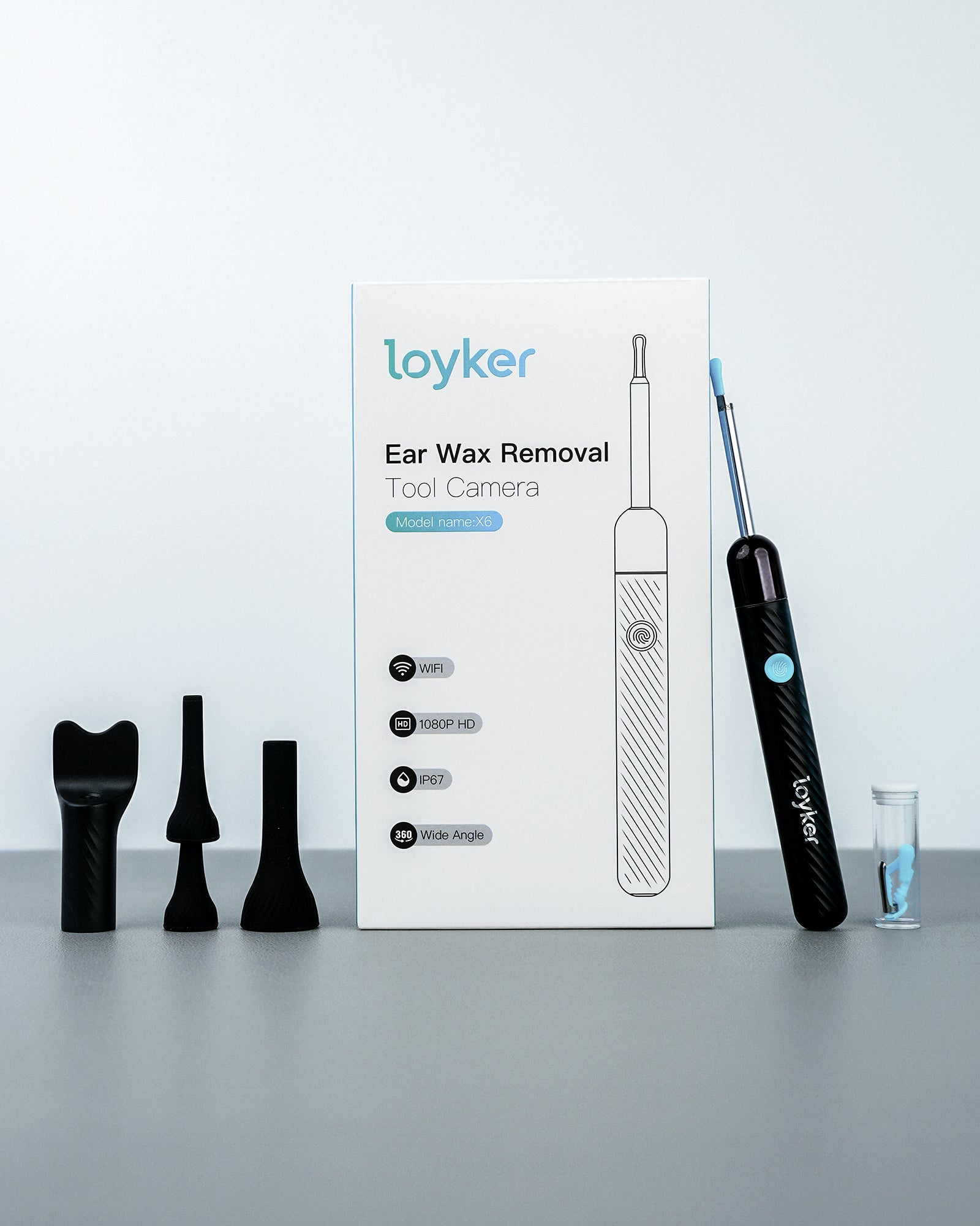 Loyker Ear Camera X6